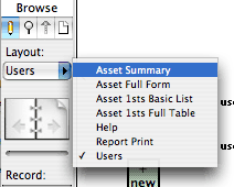 Layout Picklist-Asset Summary