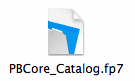 Standard Version of the Cataloging Tool
